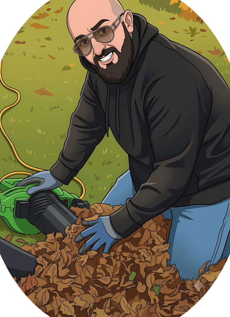 Leaf Season — Yard work, in the only weather that makes it bearable.