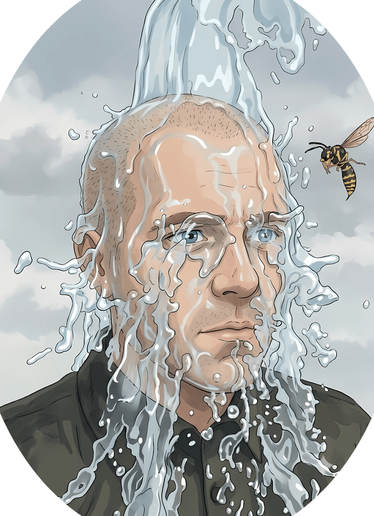 Cold Water — A bucket to the head and a wasp that picked its moment.