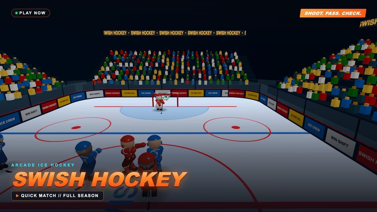 Swish Hockey gameplay