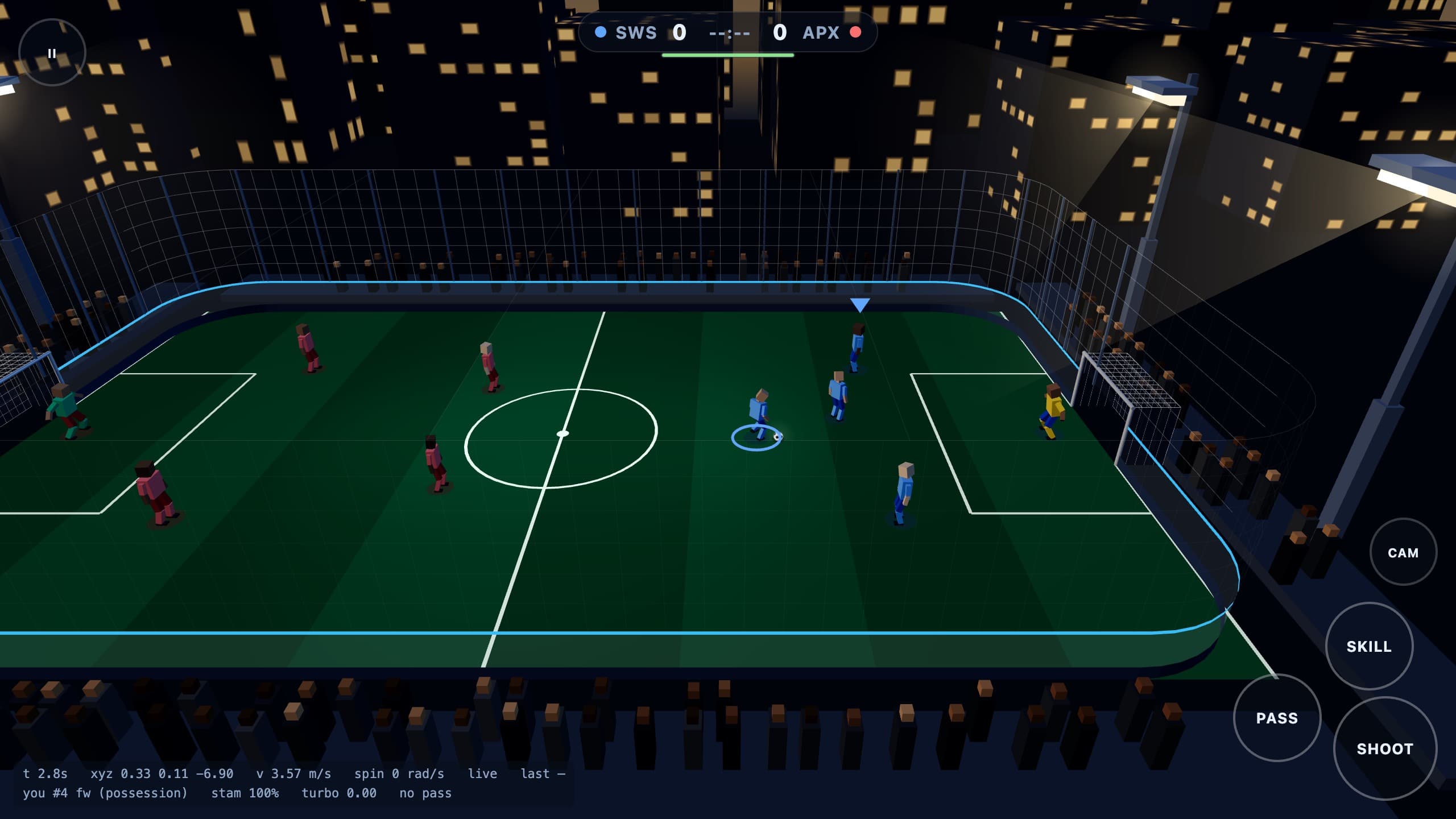 Swish Strikers gameplay