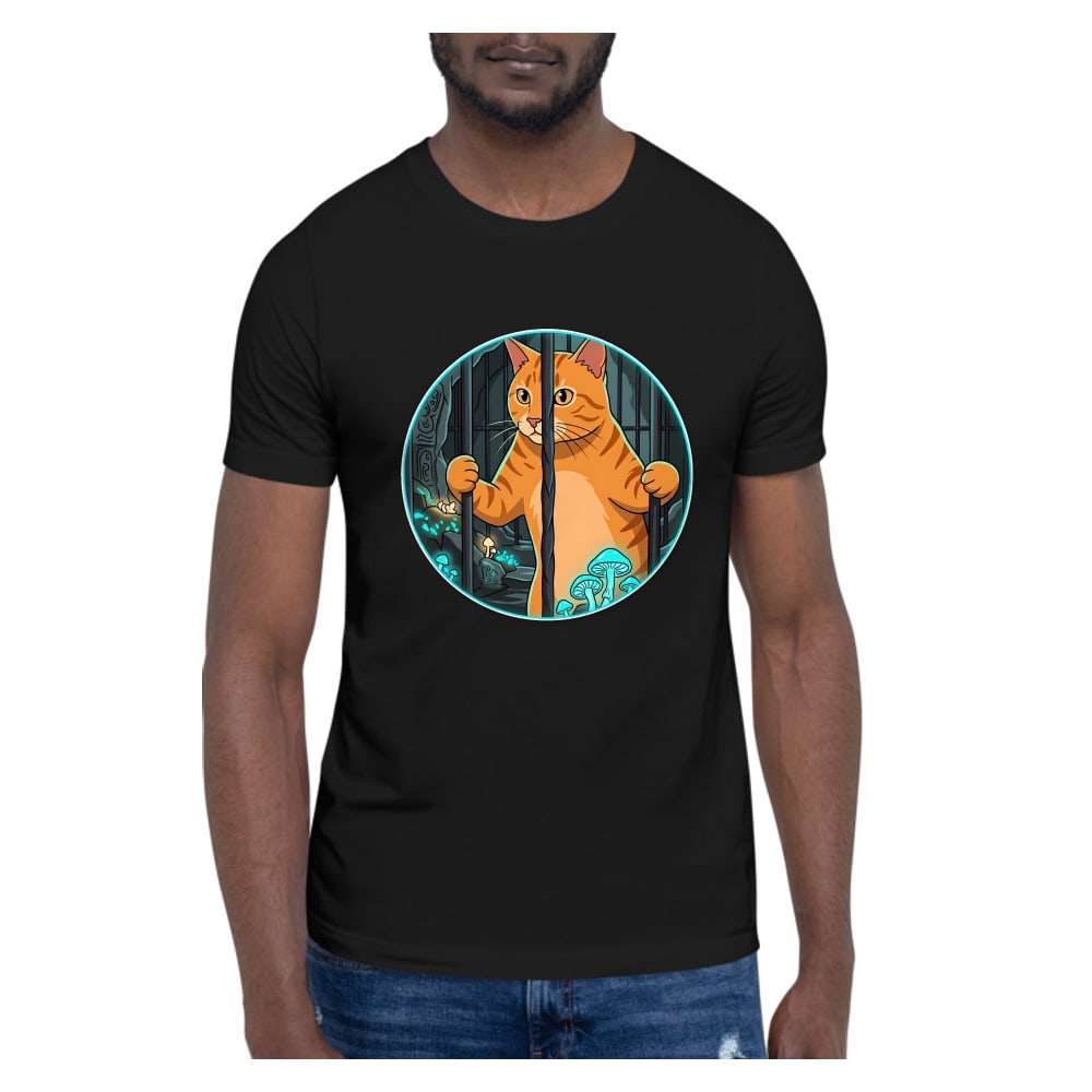The Tee printed with Jailcat